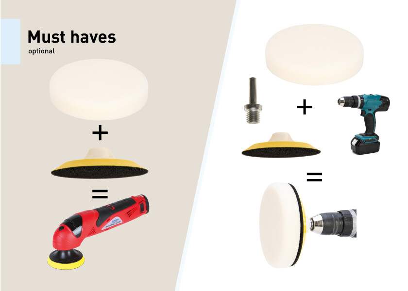 Купить SEATEC Губка для полировки / плоская / жесткая / Ø: 80 мм 7ft.ru в интернет магазине Семь Футов