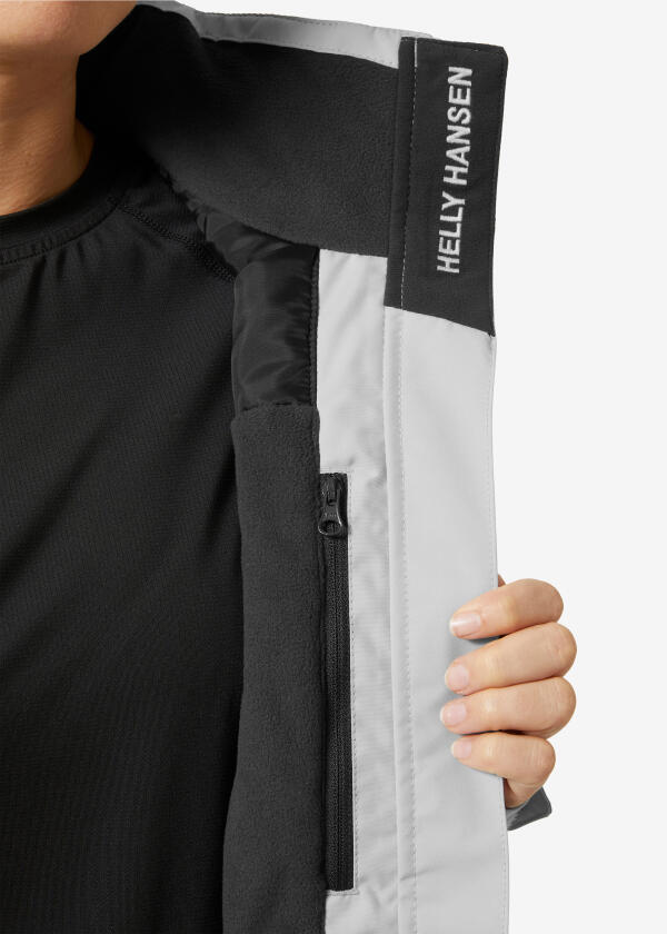 Купить Helly hansen 34447_853-s Куртка Crew Hooded Midl 2.0 Grey Fog 30x25x10 7ft.ru в интернет магазине Семь Футов