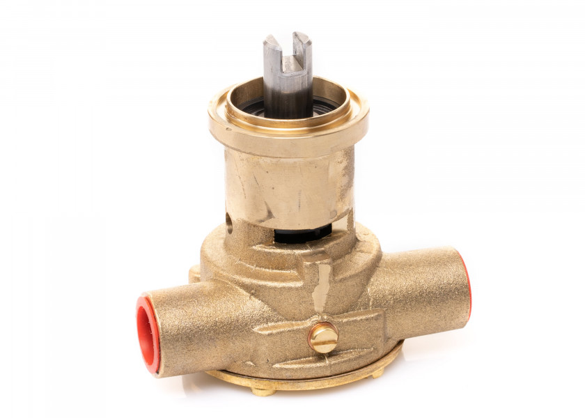 Купить Насос охлаждения двигателя Johnson Pump F35B-9 10-35157-3 вход/выход Ø16,6мм корпус из бронзы 7ft.ru в интернет магазине Семь Футов