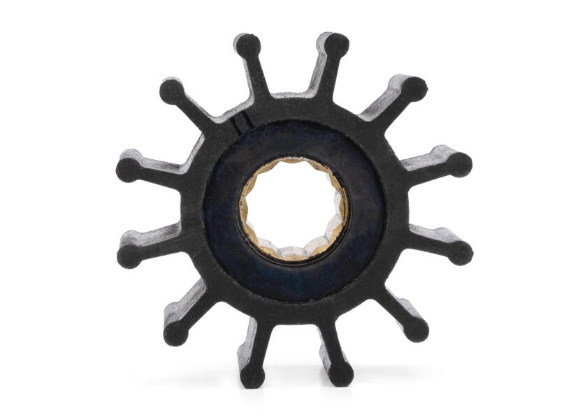 Купить Импеллер со шлицами Johnson Pump 1027B 09-1027B-9 Ø57,1х31,5 посадочное Ø16мм 12 лопастей из чёрного маслостойкого нитрила 7ft.ru в интернет магазине Семь Футов