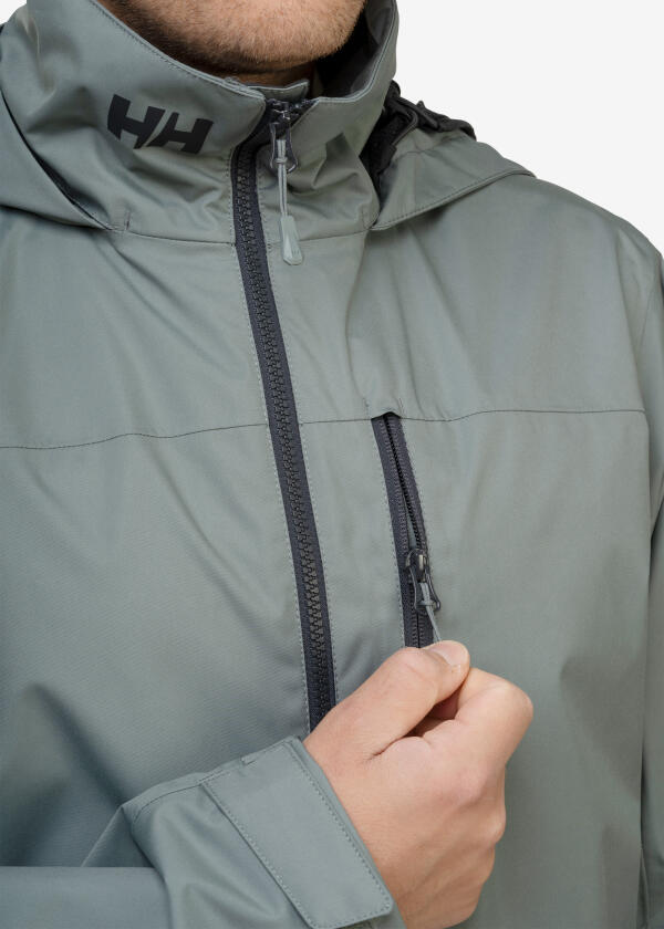 Купить HELLY HANSEN 34443_485-XXL Мужская куртка с капюшоном CREW 2.0 / серый кактус / Размер одежды: XXL 7ft.ru в интернет магазине Семь Футов