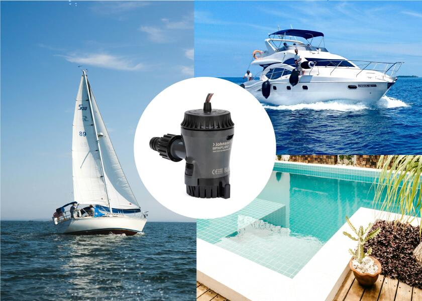 Купить Картриджный погружной трюмный насос Johnson Pump Aqua Void Cartridge Bilge 10-13626-01 500GPH 12В 2,7А 38л/мин под шланг Ø19мм корпус из АБС-пластика 7ft.ru в интернет магазине Семь Футов