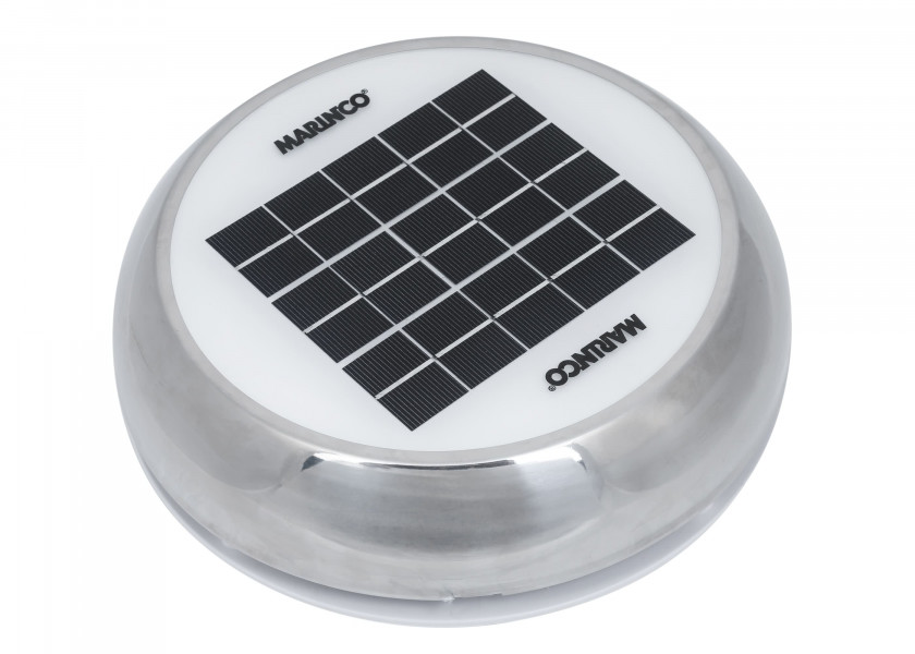 Купить  Вентилятор на солнечной батарее Marinco N2080 N20804S 254x135мм 28м³/час 2500мАч 4,8В 24ч нержавеющая сталь/пластик 7ft.ru в интернет магазине Семь Футов