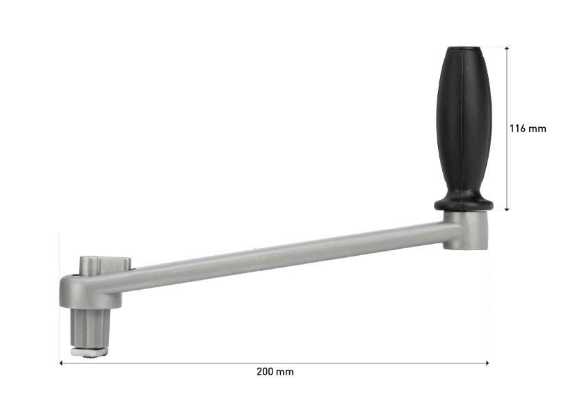 Купить Winch Handle / 200 mm / aluminium 14444-bvs 7ft.ru в интернет магазине Семь Футов