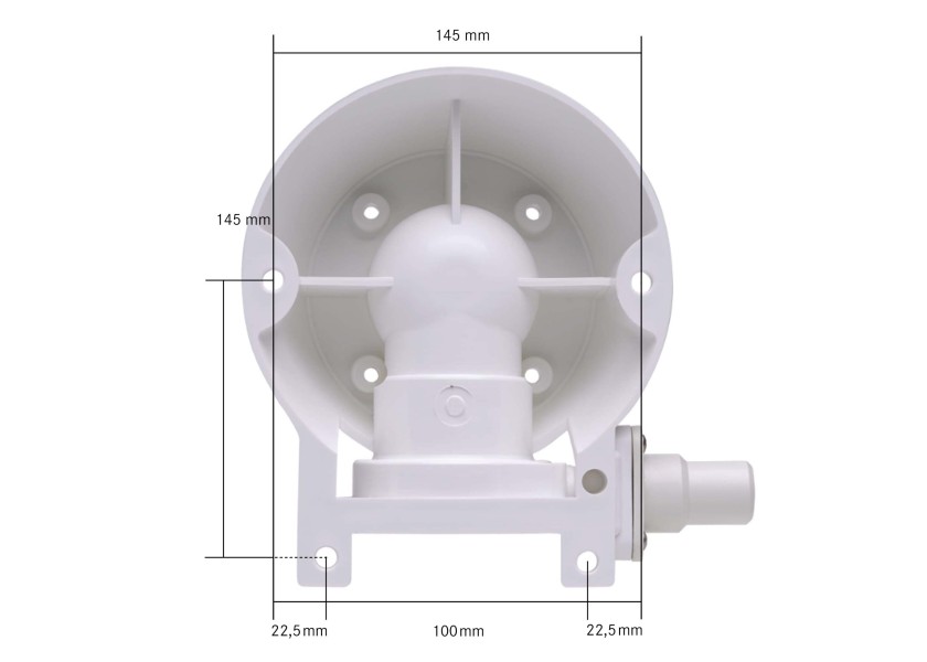 Купить Электрический туалет Johnson Pump Aqua-T Standard Electric Compact 80-47435-01 12В 430x345x390мм с центробежным насосом-мацератором белый 7ft.ru в интернет магазине Семь Футов