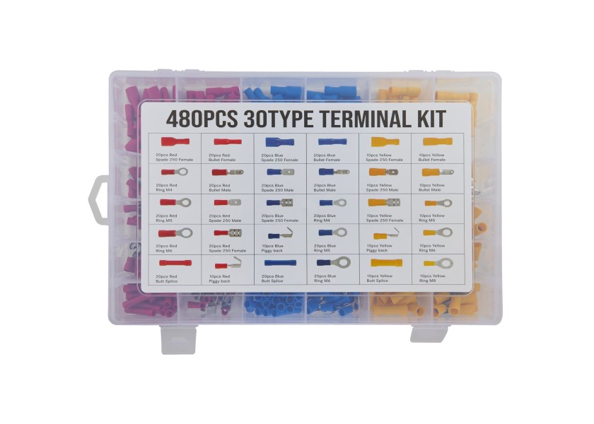 Купить SEATEC Crimp Connector Assortment / 480 pieces 29890-bvs 7ft.ru в интернет магазине Семь Футов