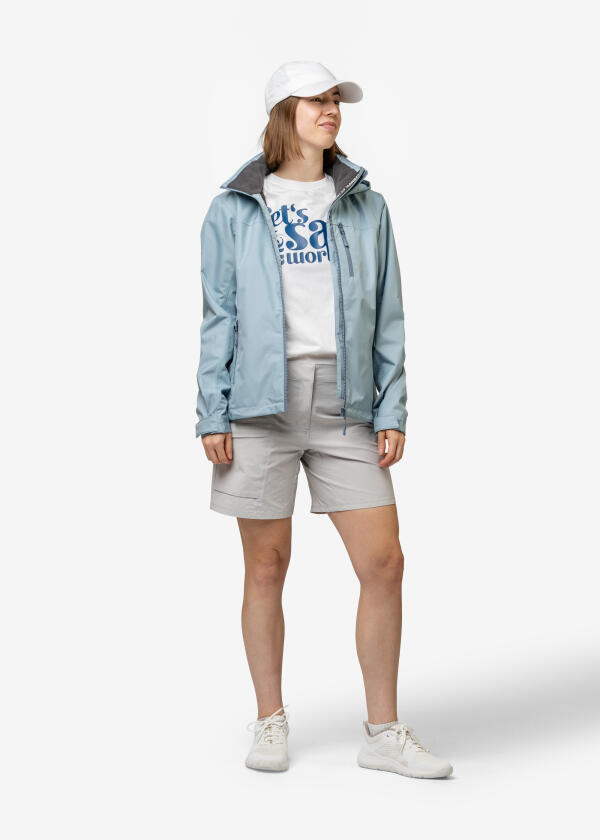 Купить HELLY HANSEN 34448_561-S Женская куртка с капюшоном Crew 2.0 / ветреный синий / Размер одежды: S 7ft.ru в интернет магазине Семь Футов