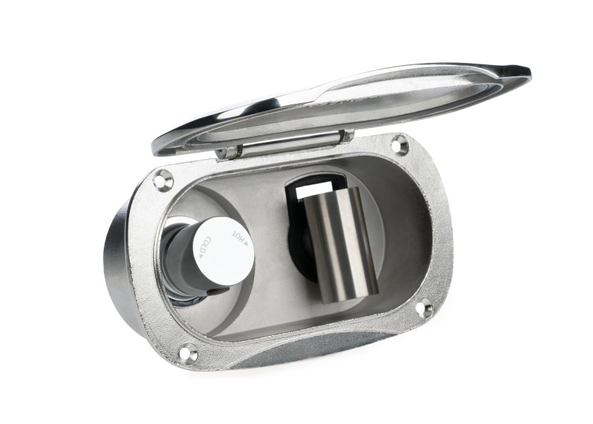 Купить Stainless Steel Deck Shower with Mixer / 2.5 m stainless steel hose 30235-bvs 7ft.ru в интернет магазине Семь Футов