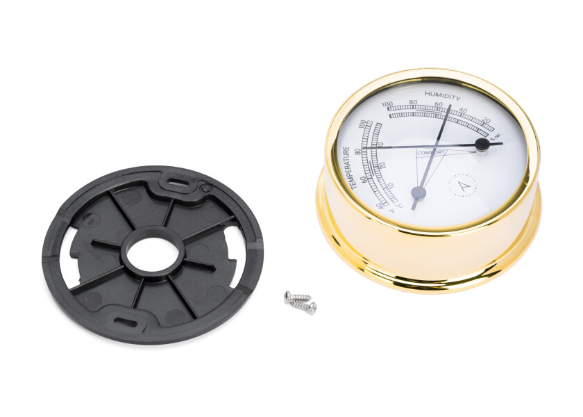 Купить AUTONAUTIC ATLANTIC 95 Thermo and Hygrometer / gold-plated 50944-bvs 7ft.ru в интернет магазине Семь Футов