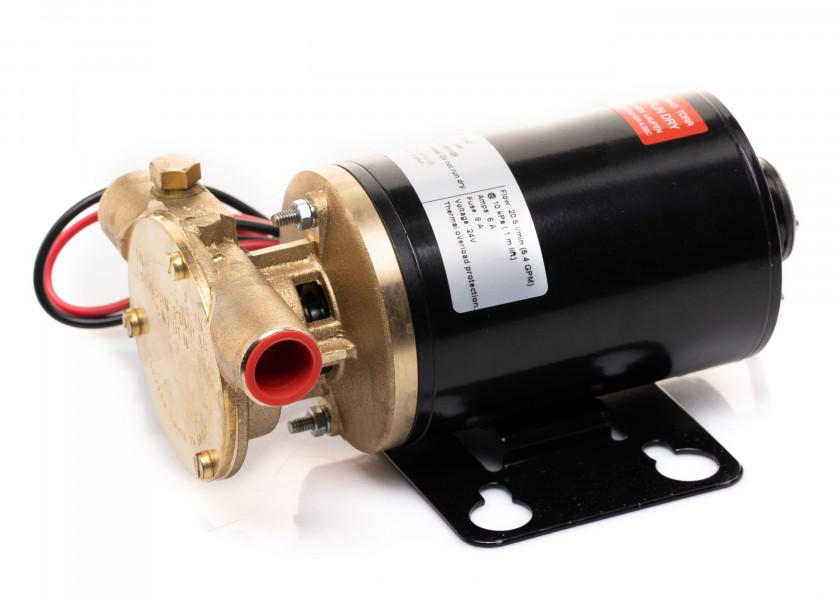 Купить Помпа импеллерная самовсасывающая Johnson Pump F3B-19 10-24516-01 12В 120Вт 21л/мин 170х113х82мм 7ft.ru в интернет магазине Семь Футов