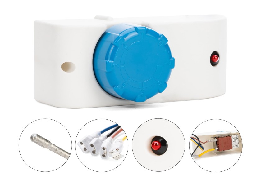 Купить Полная система охлаждения с L-образным испарителем Dometic CU-55 + VD-01 9105306621 7ft.ru в интернет магазине Семь Футов