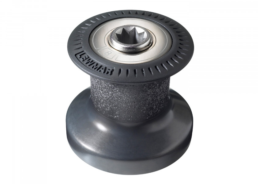 Купить Лебёдка односкоростная из чёрного алюминия Lewmar Standard 8 49008030 7.9:1 455 кг 6 - 10 мм 7ft.ru в интернет магазине Семь Футов