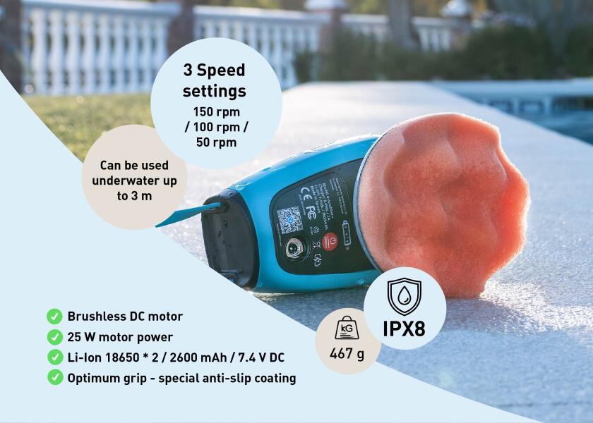 Купить E-Scrubber+ AQUA Set Аккумуляторная чистящая машина 62521-bvs 7ft.ru в интернет магазине Семь Футов