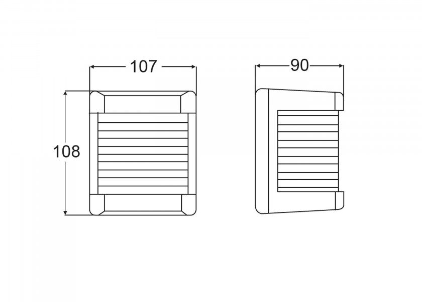 Купить HELLA MARINE Case port light Series 2984 12274-bvs 7ft.ru в интернет магазине Семь Футов