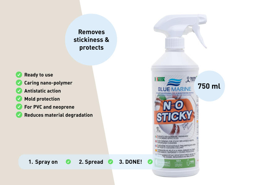 Купить BLUE MARINE 05140 НЕ ЛИПКИЙ Нанополимер / 250 мл 7ft.ru в интернет магазине Семь Футов