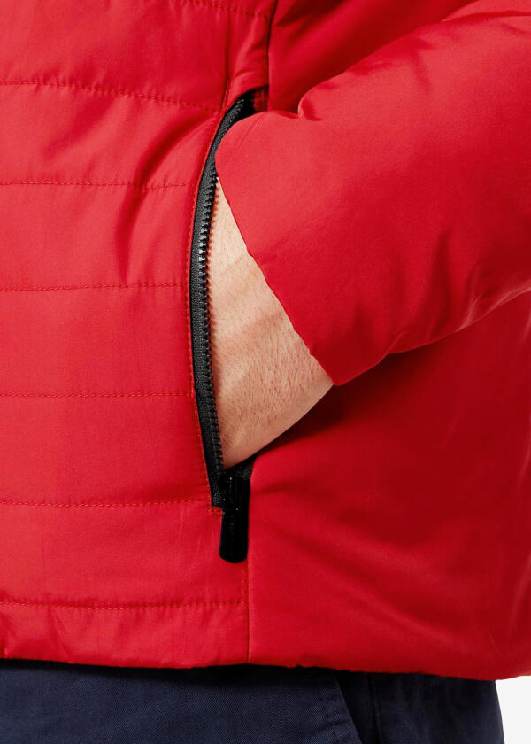 Купить Helly hansen 30343_162-M Куртка Crew Insulated 2.0 Красный Red M 7ft.ru в интернет магазине Семь Футов