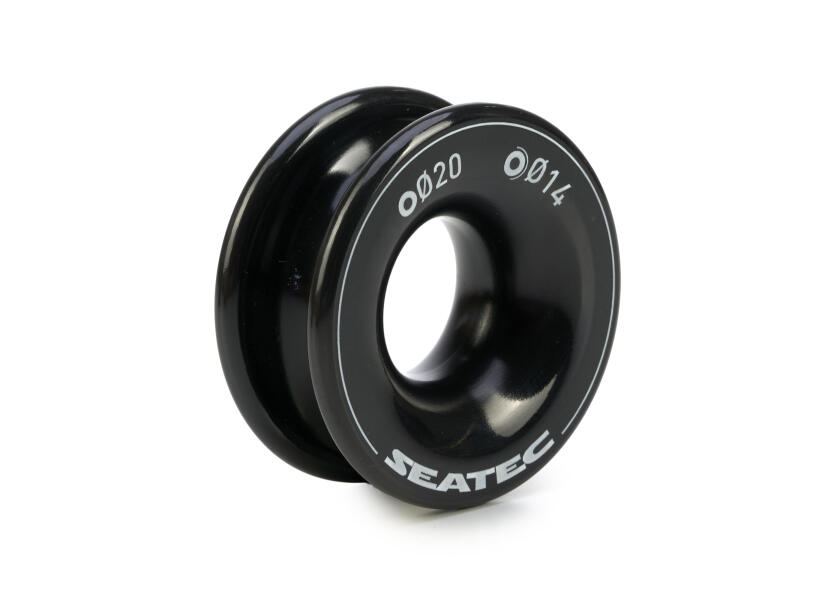 Купить SEATEC Алюминиевый наперсток с покрытием из ПТФЭ/кольцом с низким коэффициентом трения / Для веревки Ø: 2–5 мм. 7ft.ru в интернет магазине Семь Футов