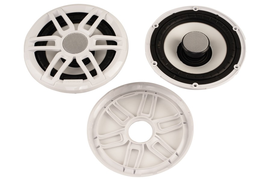 Купить Fusion 010-02196-20 XS-FL65SPGW Sport Marine 6.5´´ Звук Usb-Динамик Белая White / Black 200 Watts  7ft.ru в интернет магазине Семь Футов