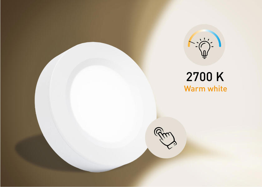 Купить SEATEC LED Overhead Light - surface-mount with touch dimmer switch / white 33968-bvs 7ft.ru в интернет магазине Семь Футов