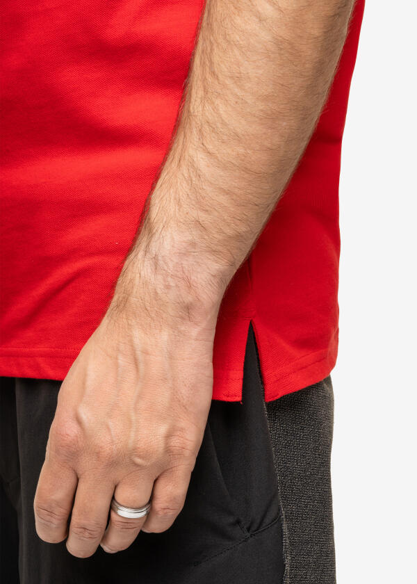 Купить MUSTO 82133_169-M Поло Essential Pique Мужское / красный / Размер одежды: М 7ft.ru в интернет магазине Семь Футов