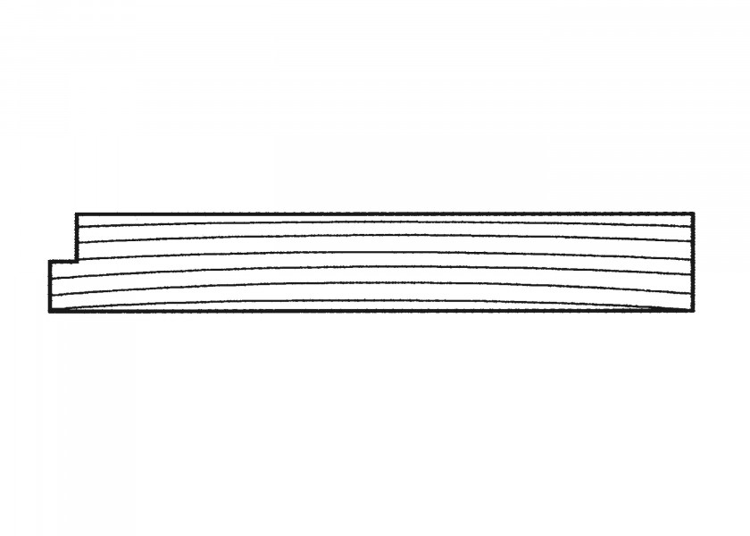 Купить ARC 1010 Тиковая доска, фрезерованная с одной стороны 7ft.ru в интернет магазине Семь Футов