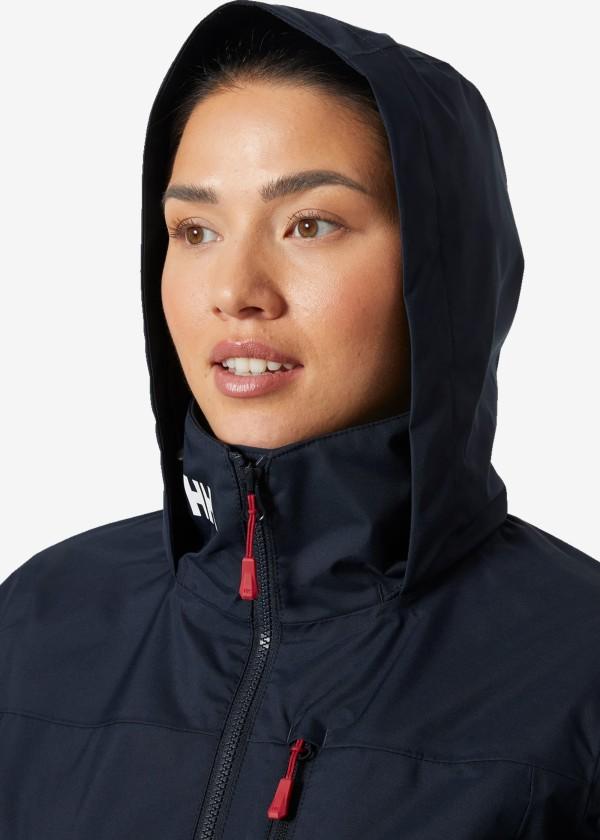 Купить Helly hansen 34448_597-l Куртка Crew Hooded 2.0 Navy 30x25x10 7ft.ru в интернет магазине Семь Футов