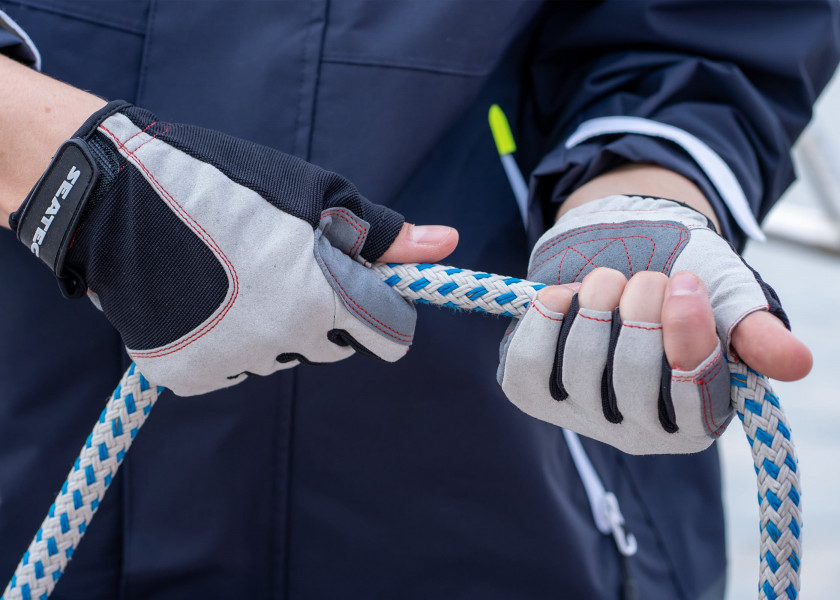 Купить SEATEC DECKHAND Glove / fingerless 472727-bvs 7ft.ru в интернет магазине Семь Футов