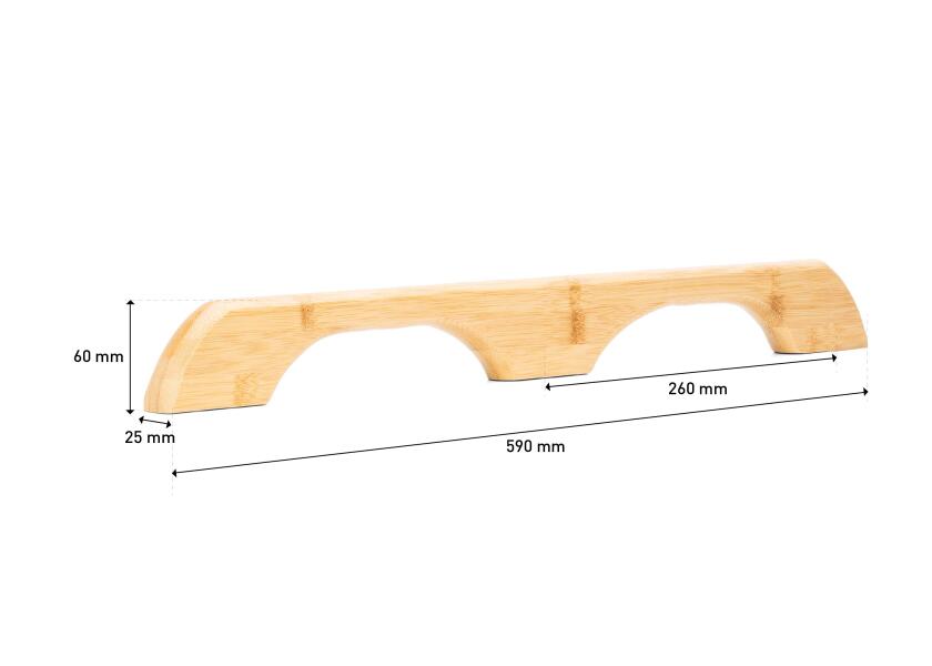 Купить PLASTIMO Bamboo Handrail 59 cm / 2 handles 31638-bvs 7ft.ru в интернет магазине Семь Футов