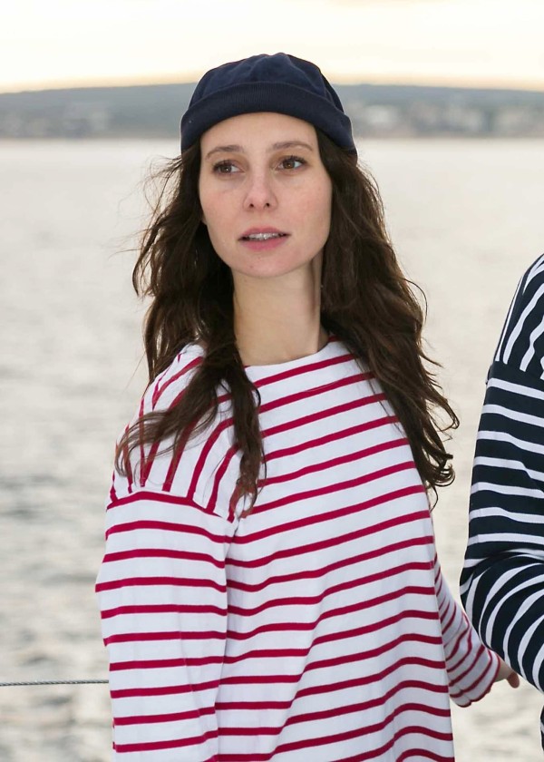 Купить Бретонская женская рубашка / бело-красный / Размер одежды: 38 7ft.ru в интернет магазине Семь Футов