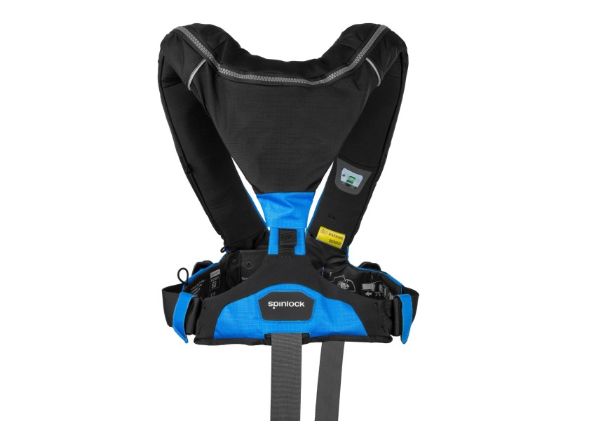 Купить Spinlock DW-LJH6D/APB/HRS 6D 170N С установленным спасательным жилетом системы HRS Голубой Pacific Blue 7ft.ru в интернет магазине Семь Футов