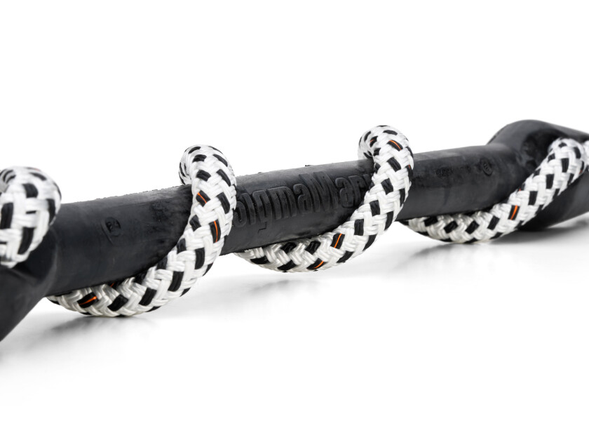 Купить GLEISTEIN 56008 BAVARIA Dock Line / с швартовочным компенсатором / белый/черный / Веревка-Ø: 12 мм 56008-bvs 7ft.ru в интернет магазине Семь Футов