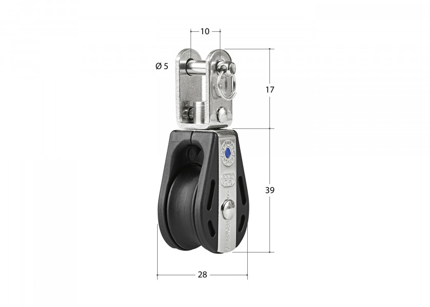 Купить SPRENGER S-block with U-swivel / 8 mm / needle bearing 44564-bvs 7ft.ru в интернет магазине Семь Футов
