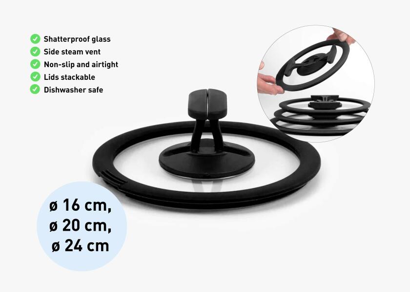 Купить COOKVISION 6161302 NESTO Стартовый набор / 13 предм. / Кастрюли и сковороды 7ft.ru в интернет магазине Семь Футов