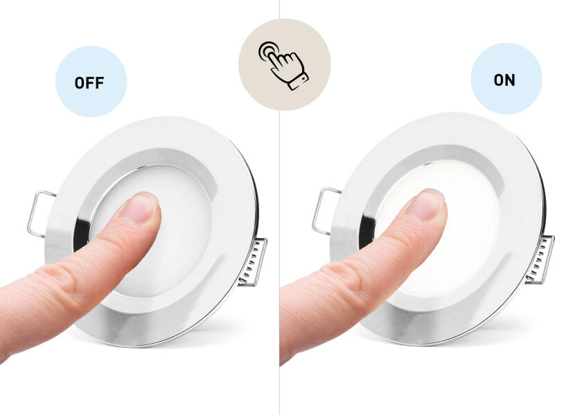 Купить SEATEC LED Ceiling Light with Switch / chrome-plated 30472-bvs 7ft.ru в интернет магазине Семь Футов