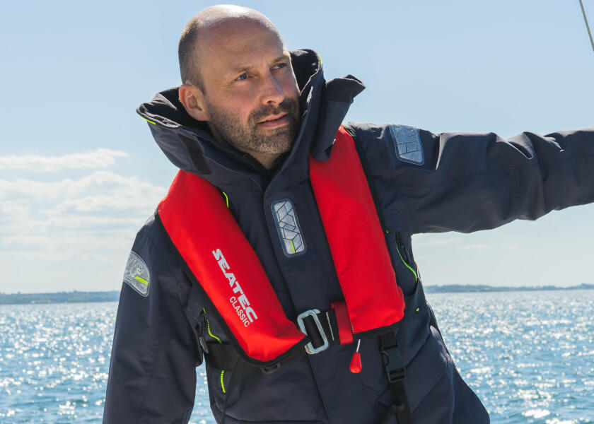 Купить SEATEC Спасательный жилет CLASSIC 165 / красный / 165 Н / вкл. спасательный круг 7ft.ru в интернет магазине Семь Футов