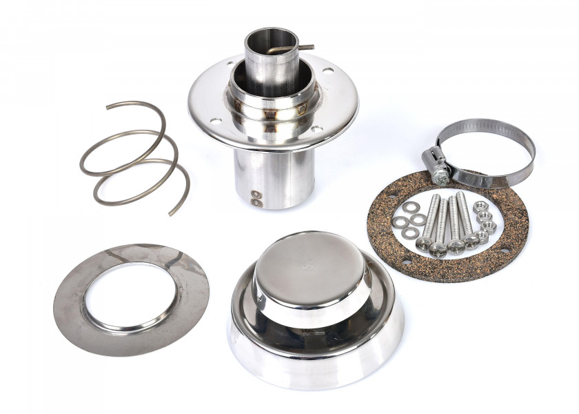 Купить Коаксиальный палубный выхлопной патрубок Wallas 2460 7ft.ru в интернет магазине Семь Футов