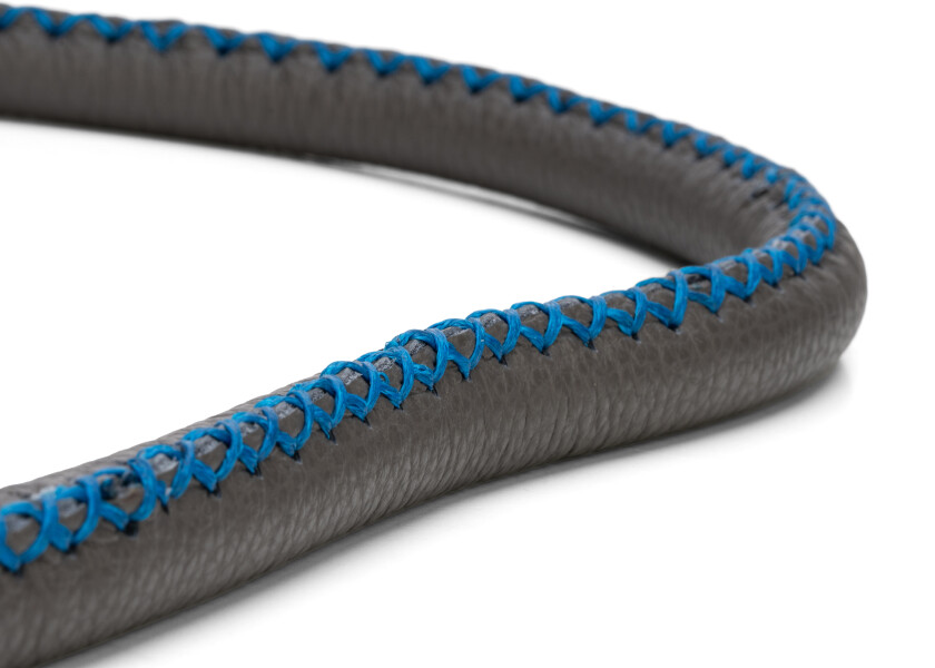 Купить Высокопроизводительный швартовный трос / с проушиной, кожаные ножны, компенсатор швартовки / титановый/синий / Веревка-Ø: 16 мм; Длина: 15 м 7ft.ru в интернет магазине Семь Футов