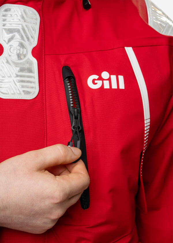 Купить GILL OS14J-RED01-XL Мужская куртка OS1 Ocean / красный / Размер одежды: XL 7ft.ru в интернет магазине Семь Футов