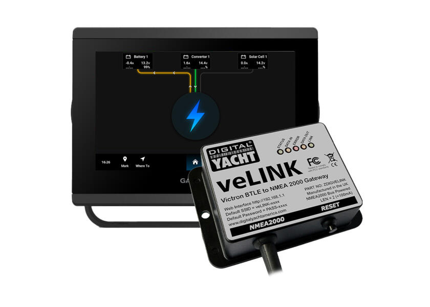 Купить DIGITAL YACHT ZDIGVELINK veLink Victron Bluetooth на шлюзе NMEA2000 7ft.ru в интернет магазине Семь Футов