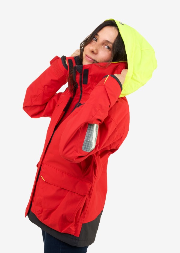 Купить HELLY HANSEN 34177_222-M Женская куртка для прибрежного парусного спорта PIER 3.0 / красный / Размер одежды: М 7ft.ru в интернет магазине Семь Футов