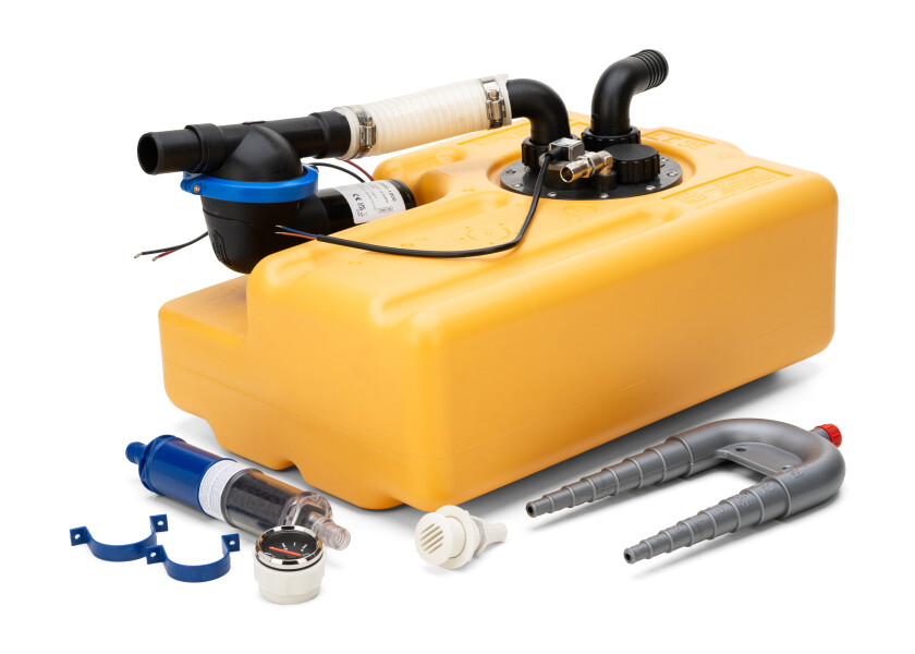 Купить CAN PLASTIC Waste Tank with Jabsco Pump / 35 litres / 12 V 31278-bvs 7ft.ru в интернет магазине Семь Футов