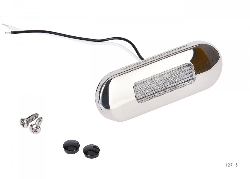 Купить Светильник врезной водонепроницаемый LED Hella Marine 2XT 959 680-811 10-33В 0,5Вт полированный корпус белый свет 7ft.ru в интернет магазине Семь Футов