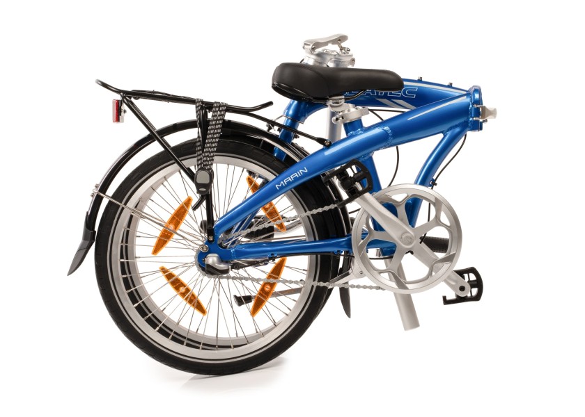 Купить SEATEC MARIN Aluminium Compact Folding Bike / 20 inch / blue 86181-bvs 7ft.ru в интернет магазине Семь Футов