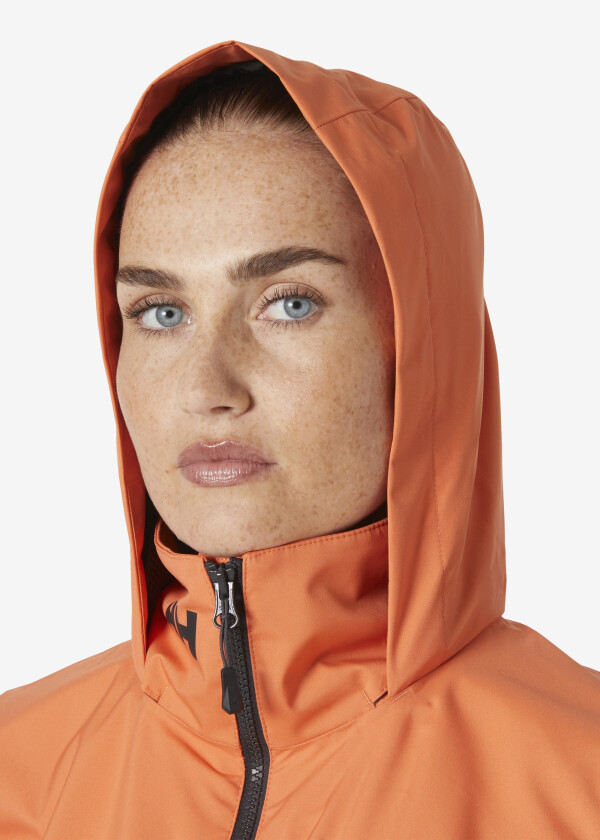 Купить HELLY HANSEN 34448_304-L Женская парусная куртка Crew 2.0 с капюшоном / костер / Размер одежды: L 7ft.ru в интернет магазине Семь Футов
