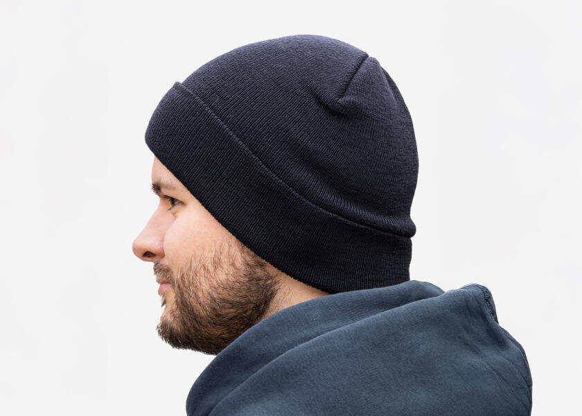 Купить Шапка Fine Knit Wool (шерсть мериноса) / темно-синий 7ft.ru в интернет магазине Семь Футов