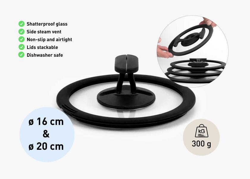 Купить COOKVISION 6161042 NESTO Стартовый набор / 10 предм. / Кастрюли и сковороды 7ft.ru в интернет магазине Семь Футов