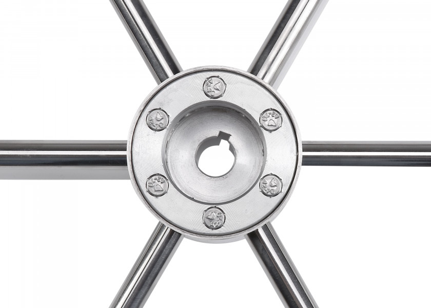 Купить Stainless steel steering wheel with Teakring 62350-bvs 7ft.ru в интернет магазине Семь Футов