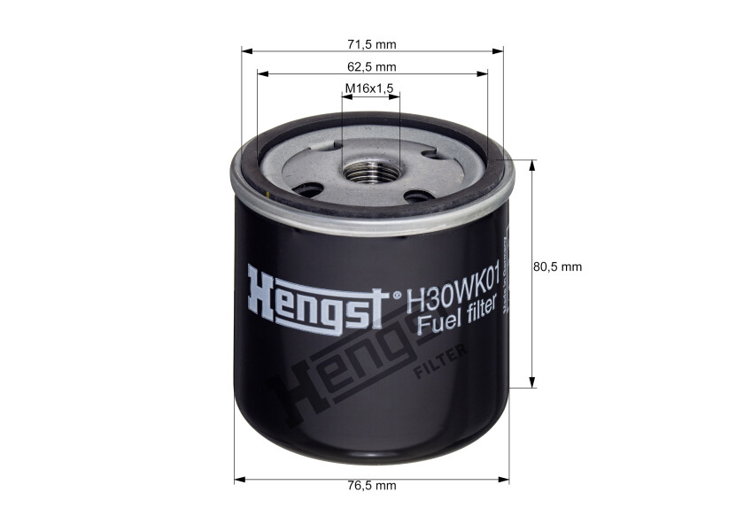 Купить HENGST H30WK01 Дизельный фильтр для Volvo Penta серии MD1-MD17/2000s 60590-bvs 7ft.ru в интернет магазине Семь Футов