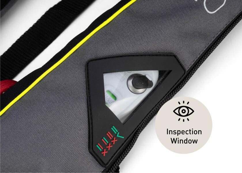 Купить SEATEC 27207 XD 220 Спасательный жилет / антрацитовый / со страховочным тросом 7ft.ru в интернет магазине Семь Футов