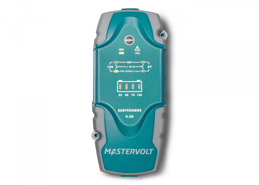 Купить Водонепроницаемое автоматическое портативное ЗУ Mastervolt EasyCharge Portable 43510400 4,3 А 6/12 В IP65 для АКБ 14 - 90/120 Ач 7ft.ru в интернет магазине Семь Футов